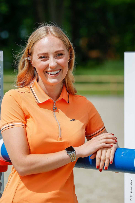 Poloshirt Florina Style, Mandarin - Schockemöhle Frühjahr/Sommer 22