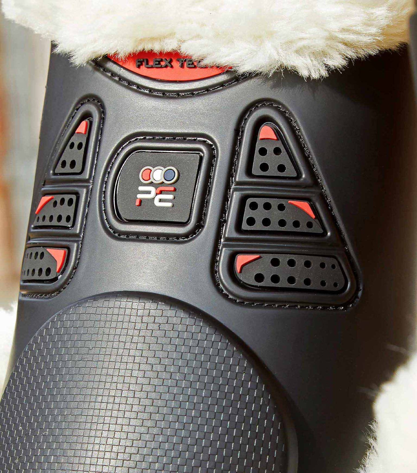 Protèges-boulets Techno wool, noir - Premier equine