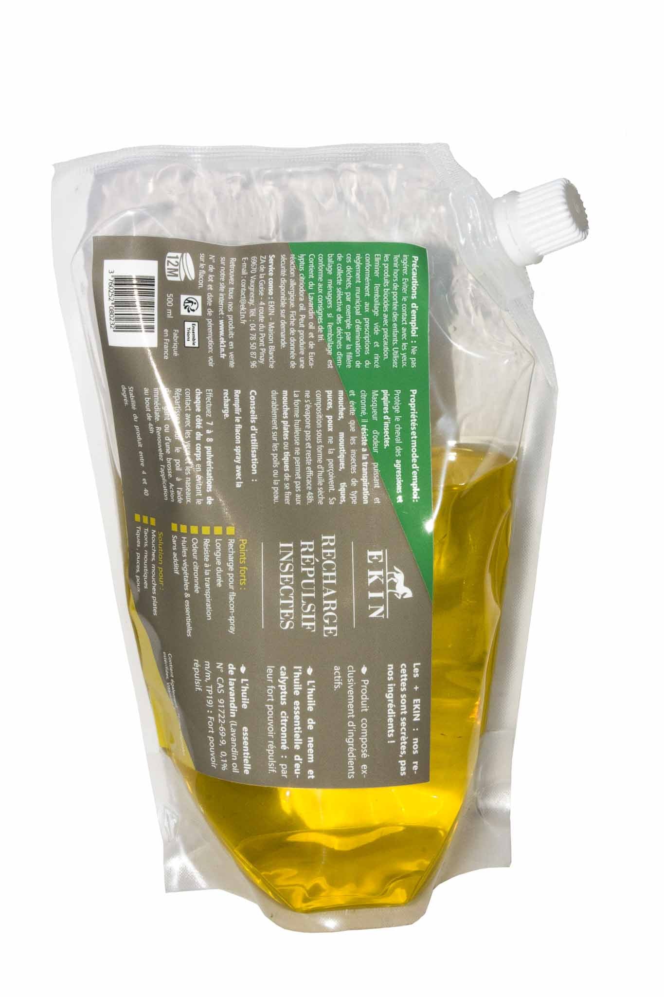 Recharge Spray d'Eté Répulsif Insectes Waterproof - EKIN