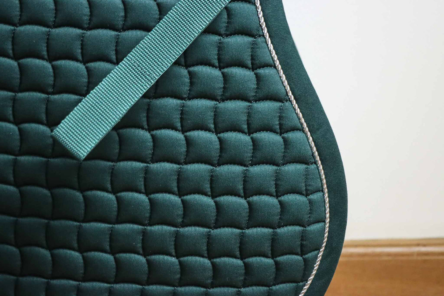 Tapis de selle Coton Gold Raccinggreen - Eskadron