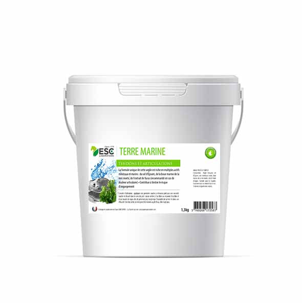 Terre Marine, horse clay enriched with marine minerals - ESC Laboratoire