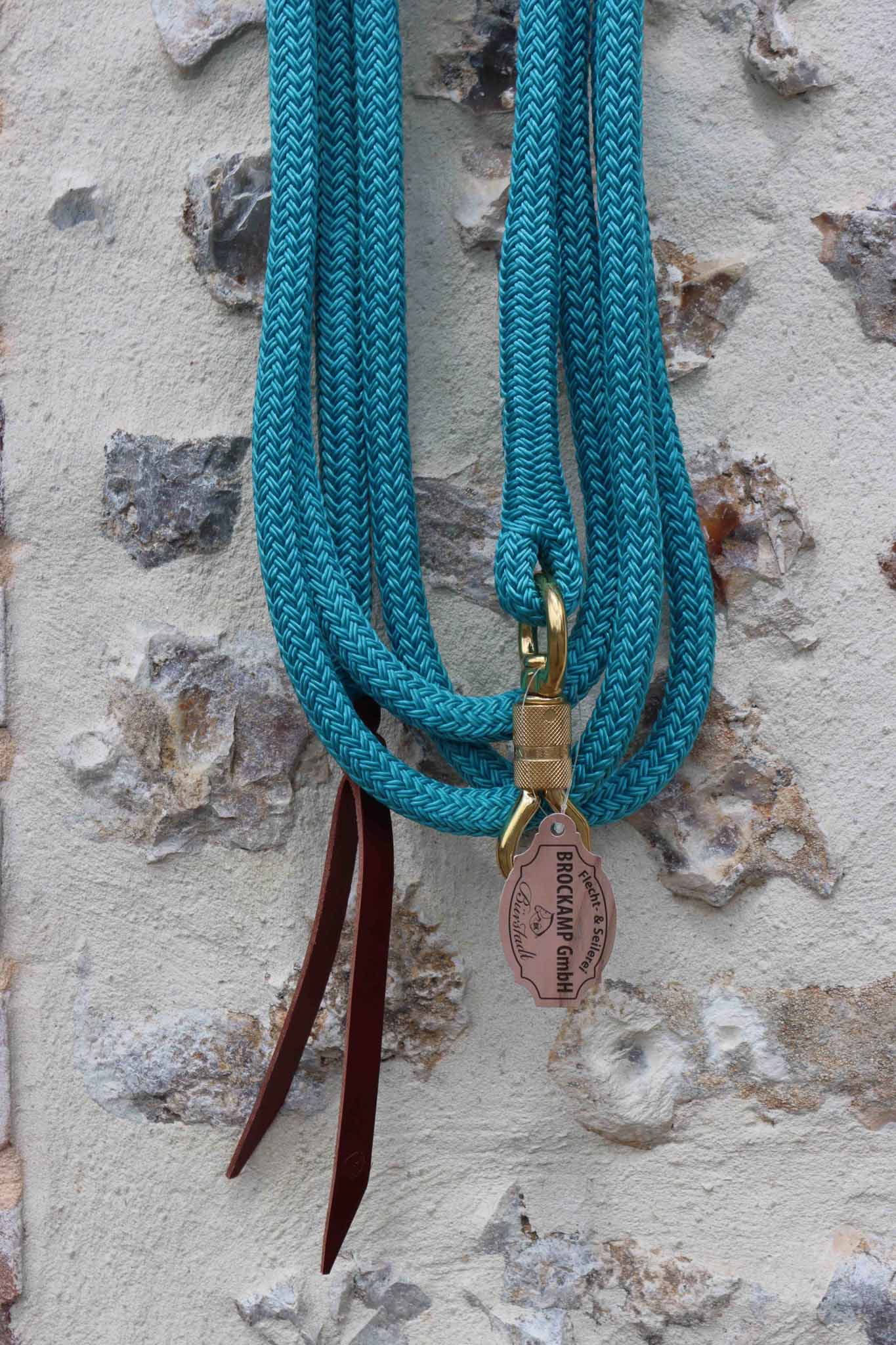 Longe Ethologique 3.70m, Turquoise - Brockamp