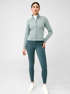 Veste zip, Oakley Mid Layer, Steel blue - Ps of Sweden