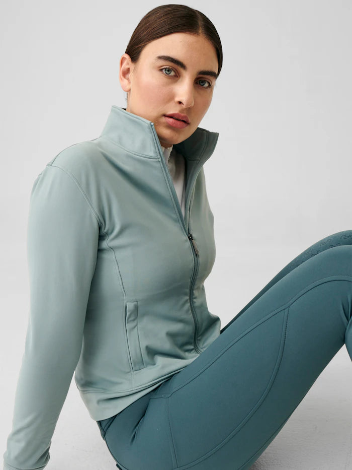 Veste zip, Oakley Mid Layer, Steel blue - Ps of Sweden