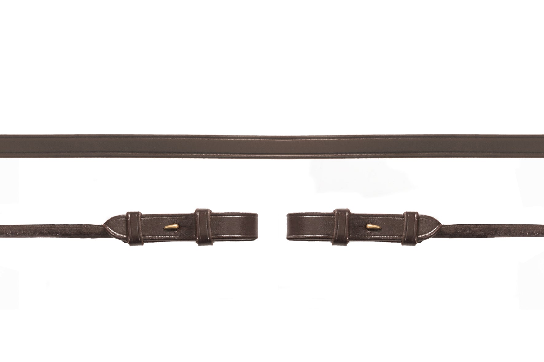 Rênes de bride cuir rond, Marron - Schockemöhle Sports