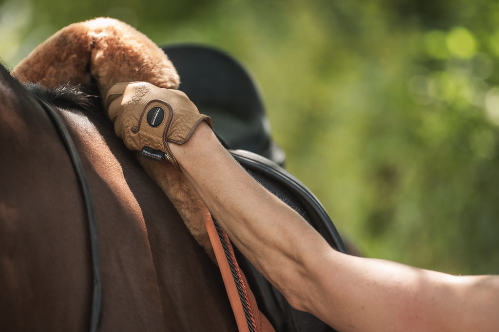 Tapis tissu velours côtelé nougat - Mattes KH25