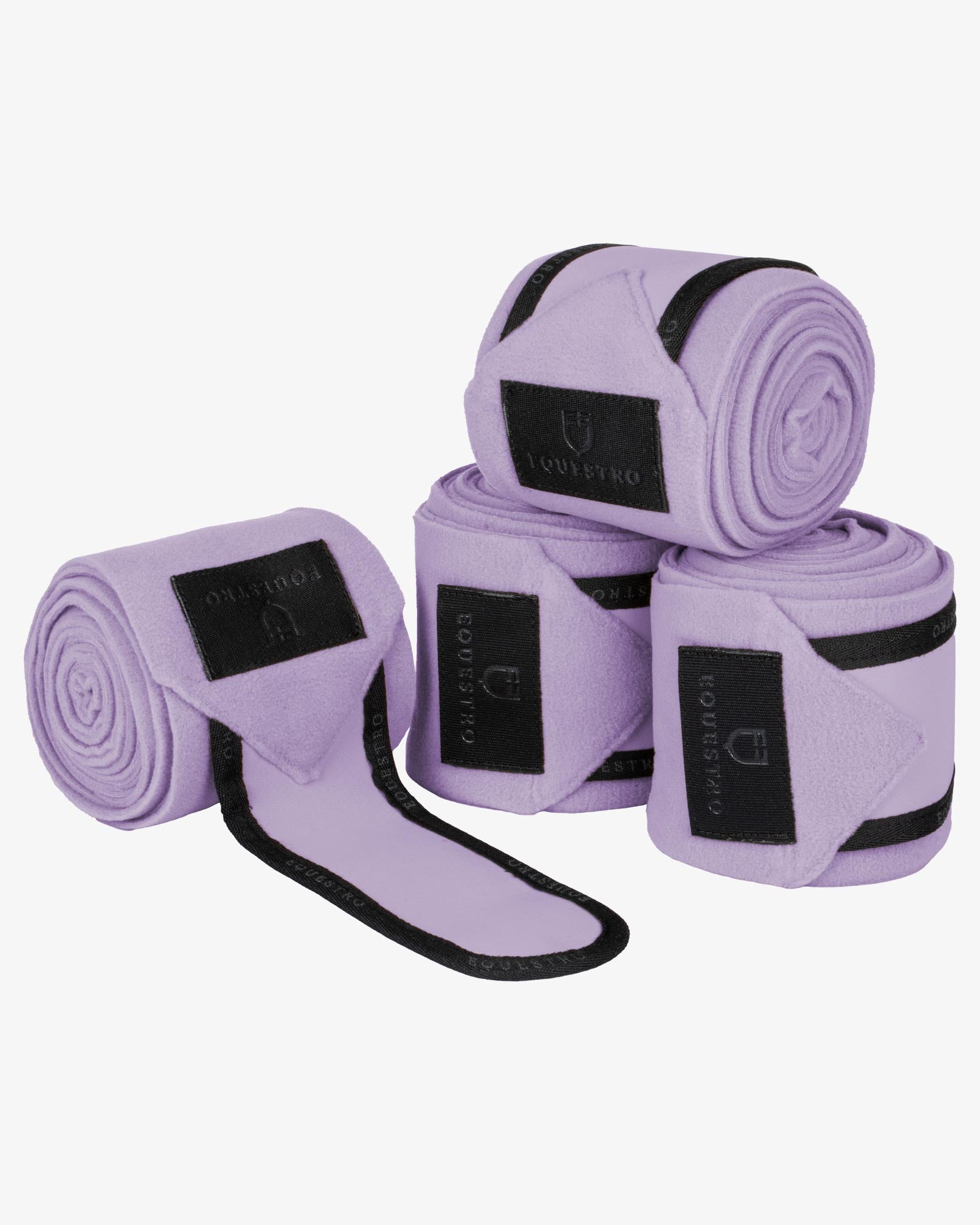 Bandes de polo, Lilla / Black - Equestro