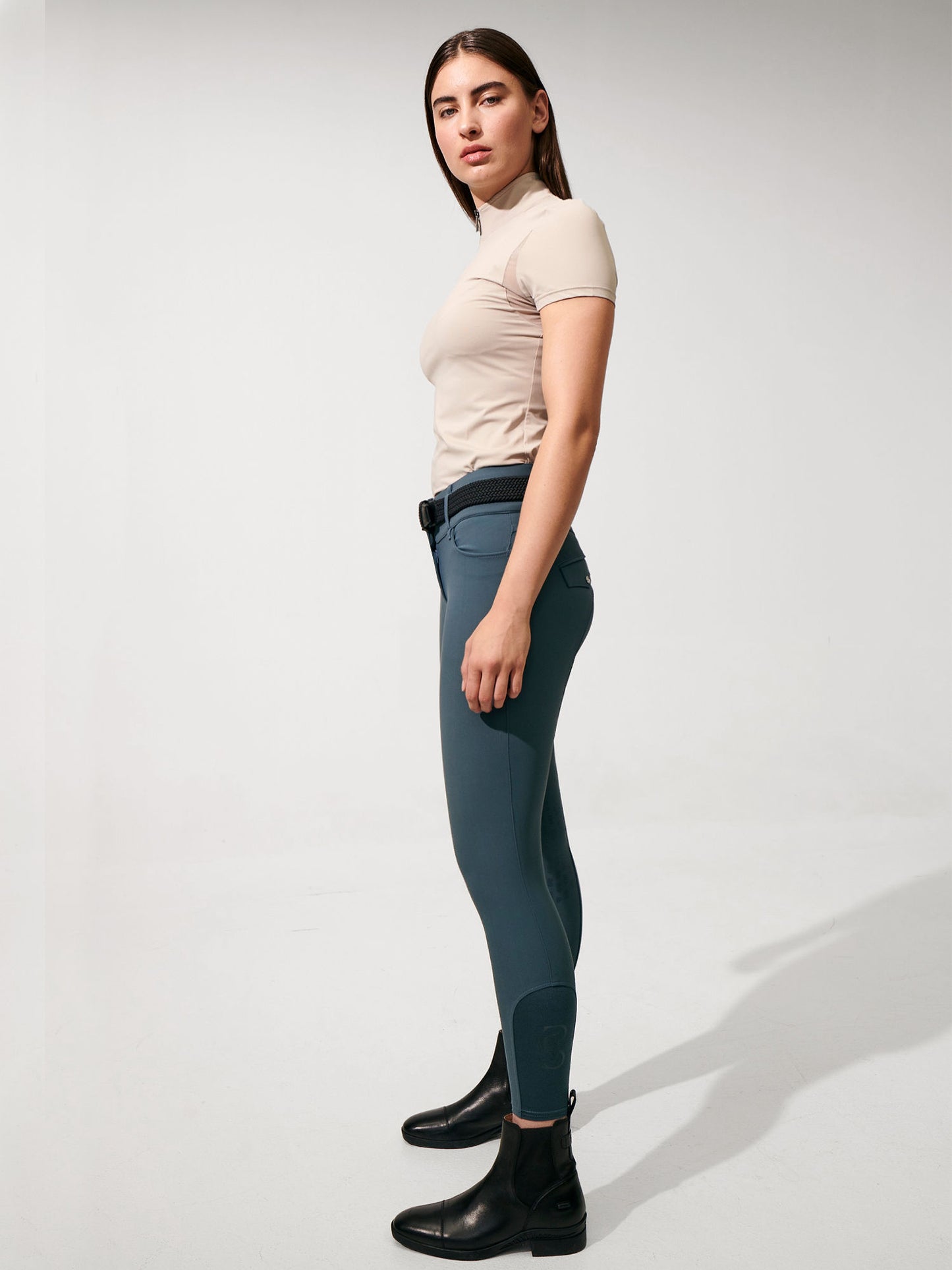 Pantalon Martina Genoux grip, Storm blue - Ps of Sweden 2024