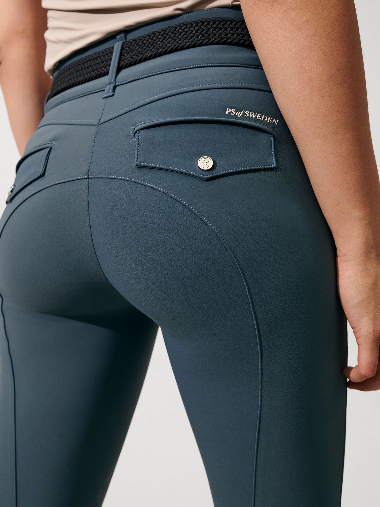 Pantalon Martina Genoux grip, Storm blue - Ps of Sweden 2024