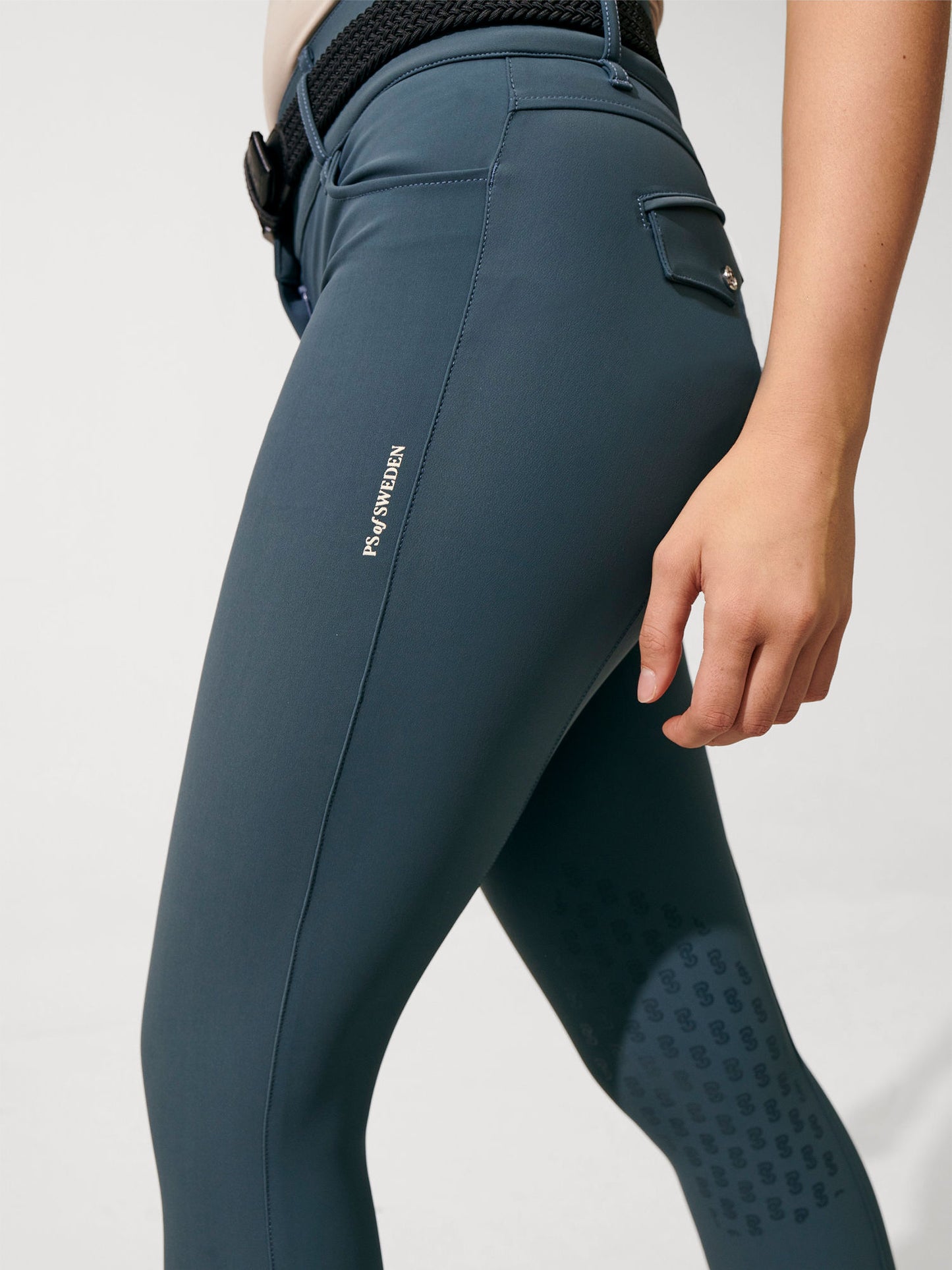 Pantalon Martina Genoux grip, Storm blue - Ps of Sweden 2024