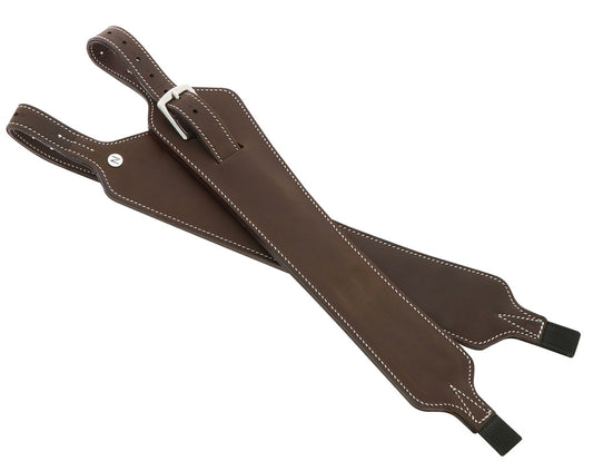 Dipped calfskin stirrup leathers - Jump'In