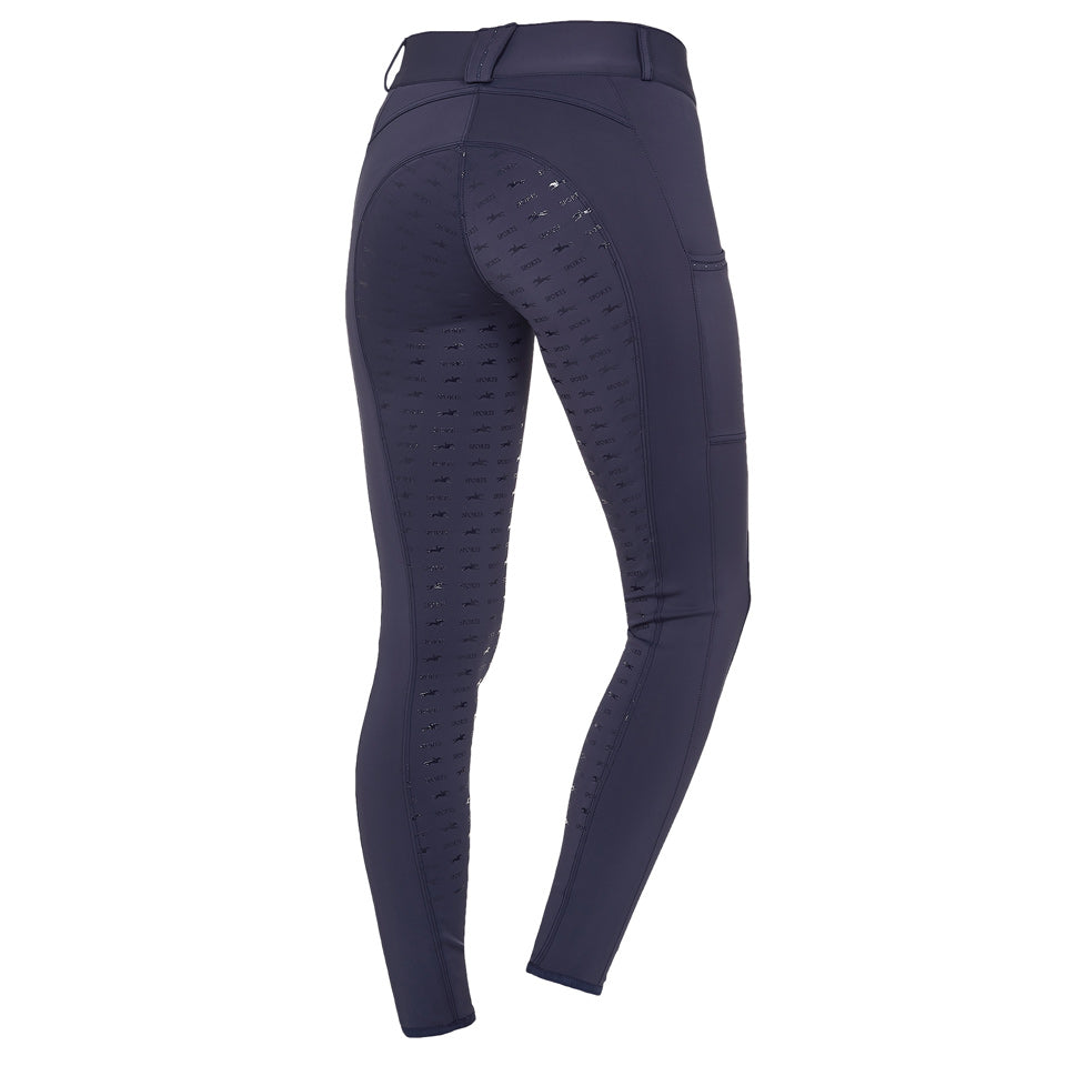 Pantalon Carla, full grip, Dark blue - Schockemohle