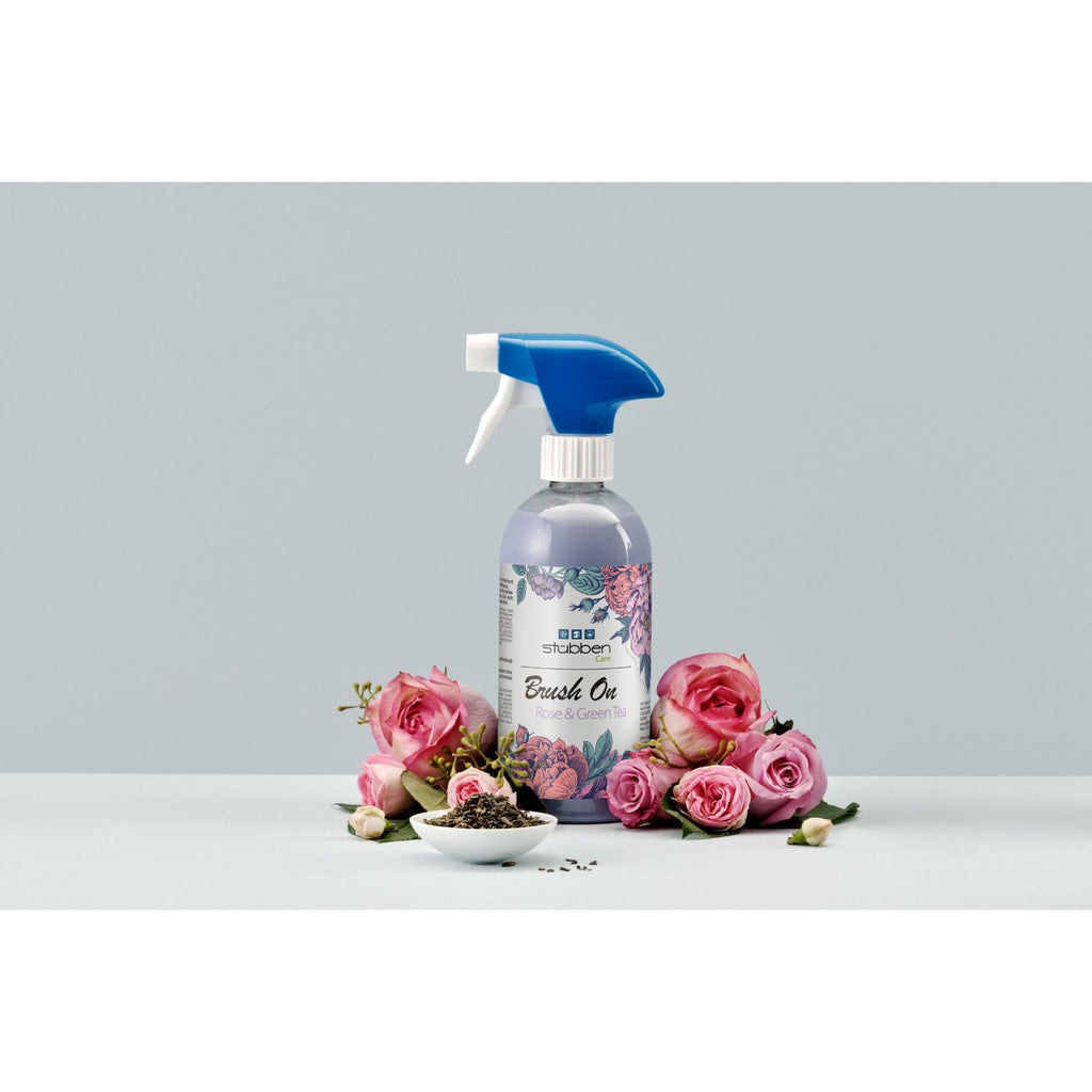 Démêlant « Brush on », Rose & Thé vert - Stubben