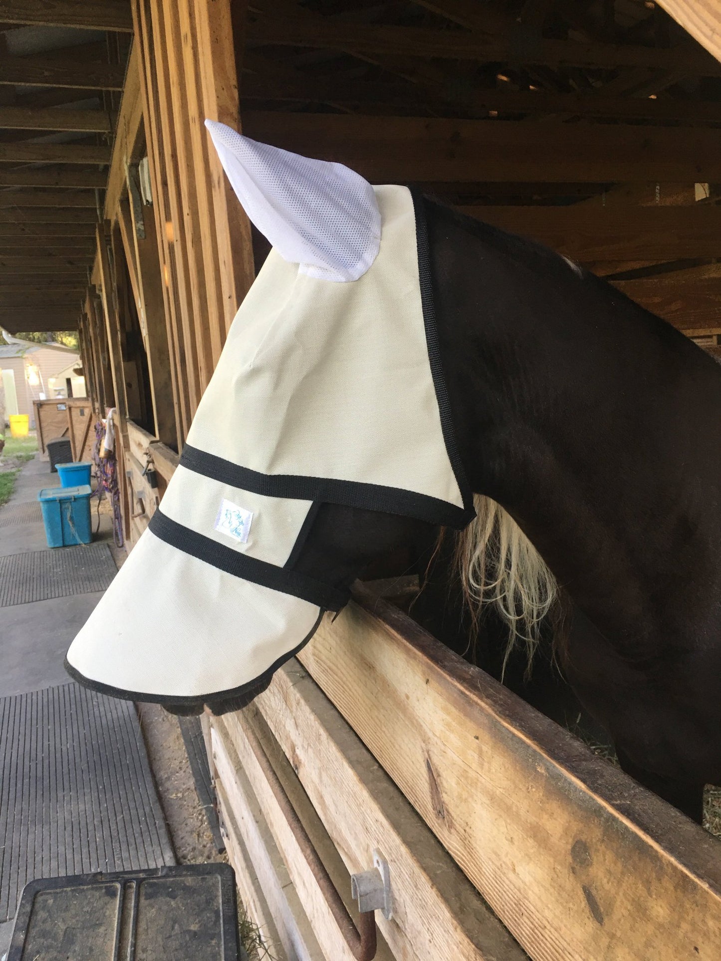 Masque intégral avec oreilles, 90% Anti-UV - Nag Horse Ranch