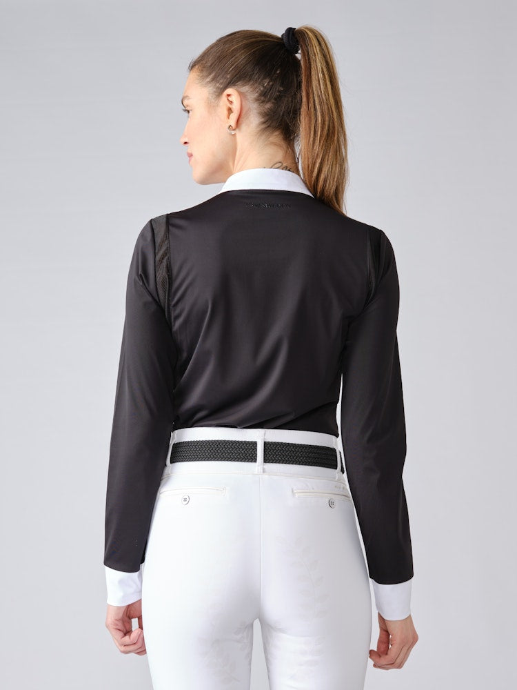 Polo de concours homme blanc - Cavallo - Sellerie instant cheval Polo de concours homme blanc - Cavallo - Sellerie instant cheval