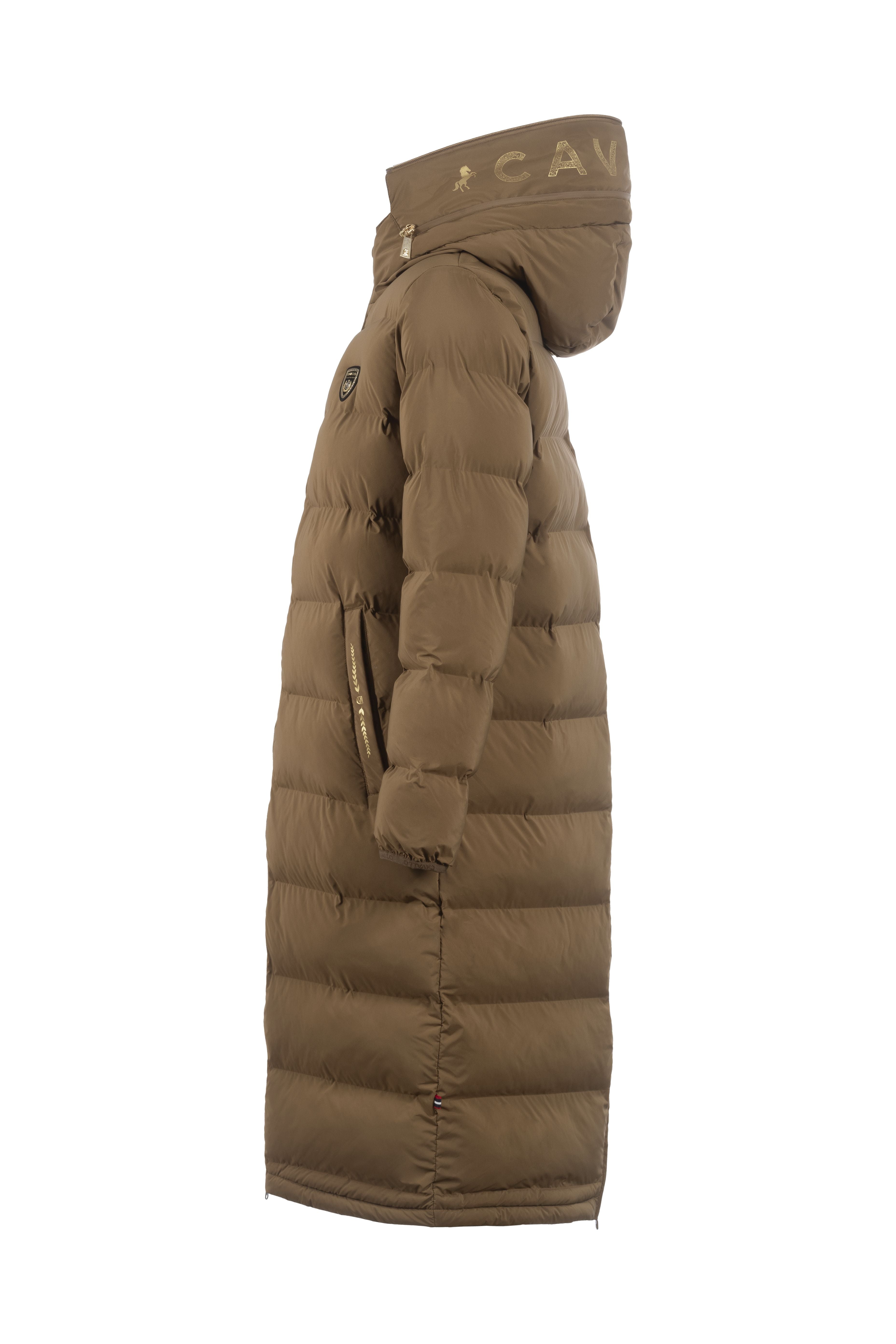 Manteau Cavallucy, Dark Caramel - Cavallo Premium Capsule