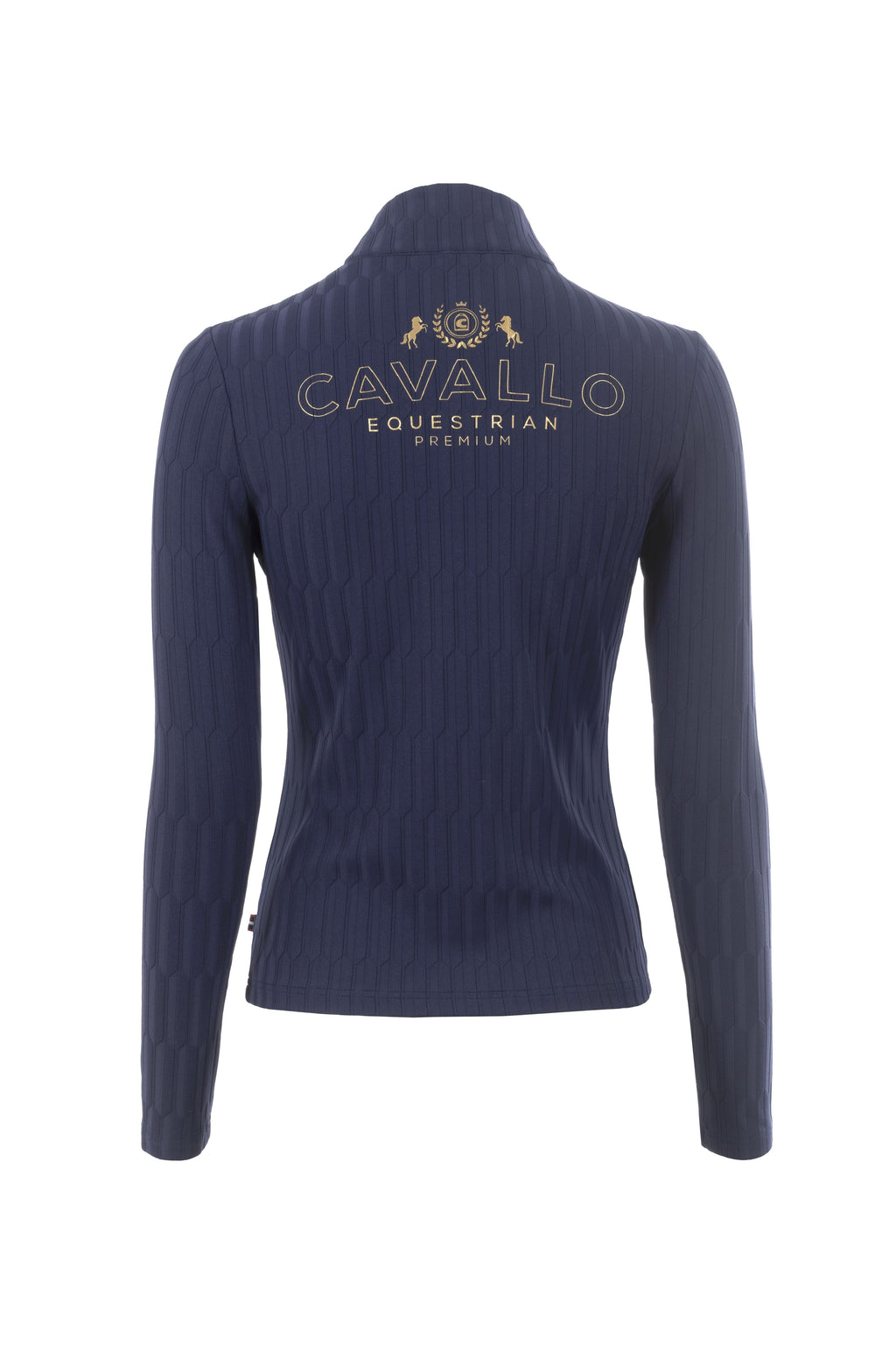 Haut à zip Cavallibra, night shadowl - Cavallo Premium Capsule