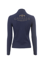 Haut à zip Cavallibra, night shadowl - Cavallo Premium Capsule