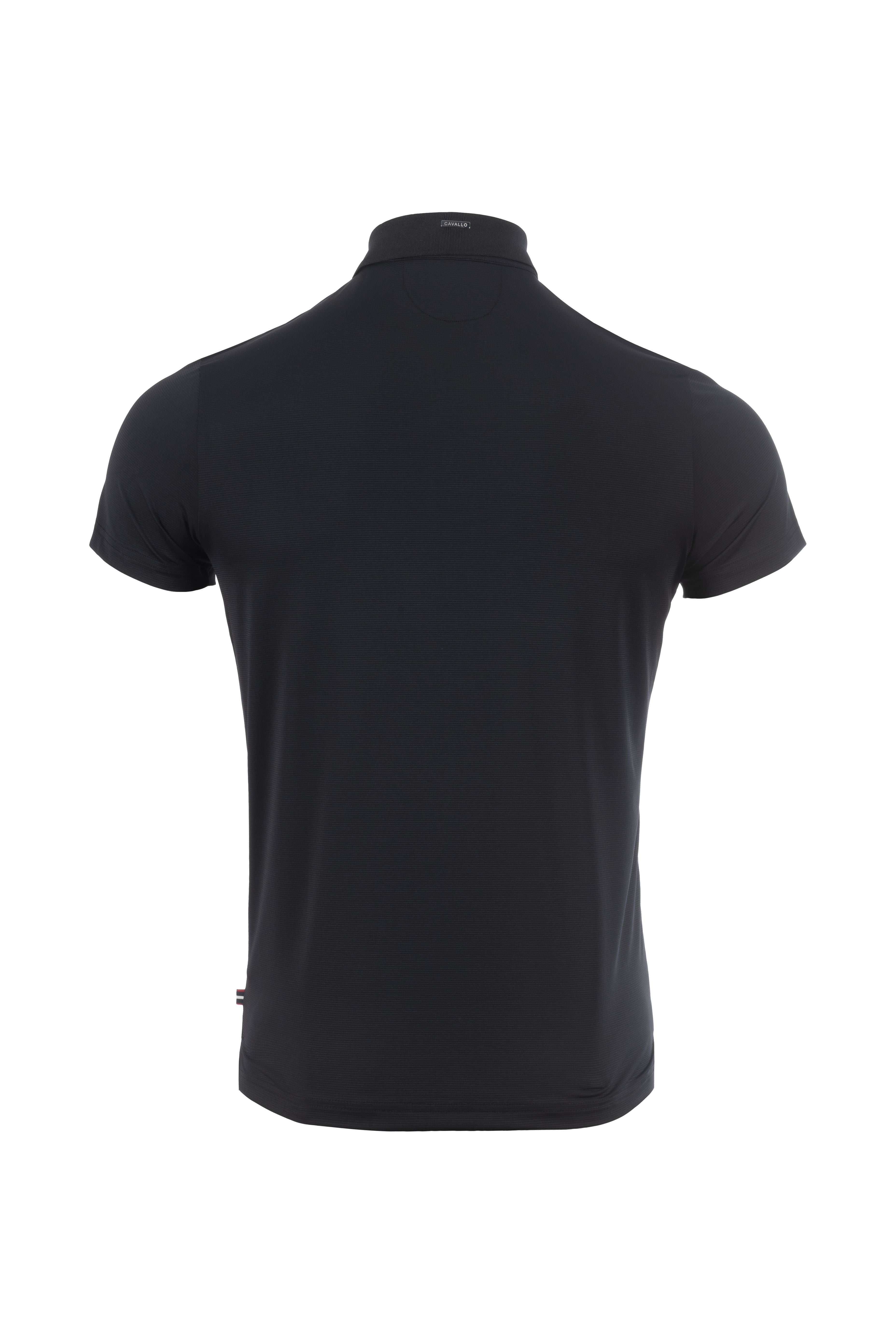 CavalFunctional Polo hommes, black - Cavallo SS24