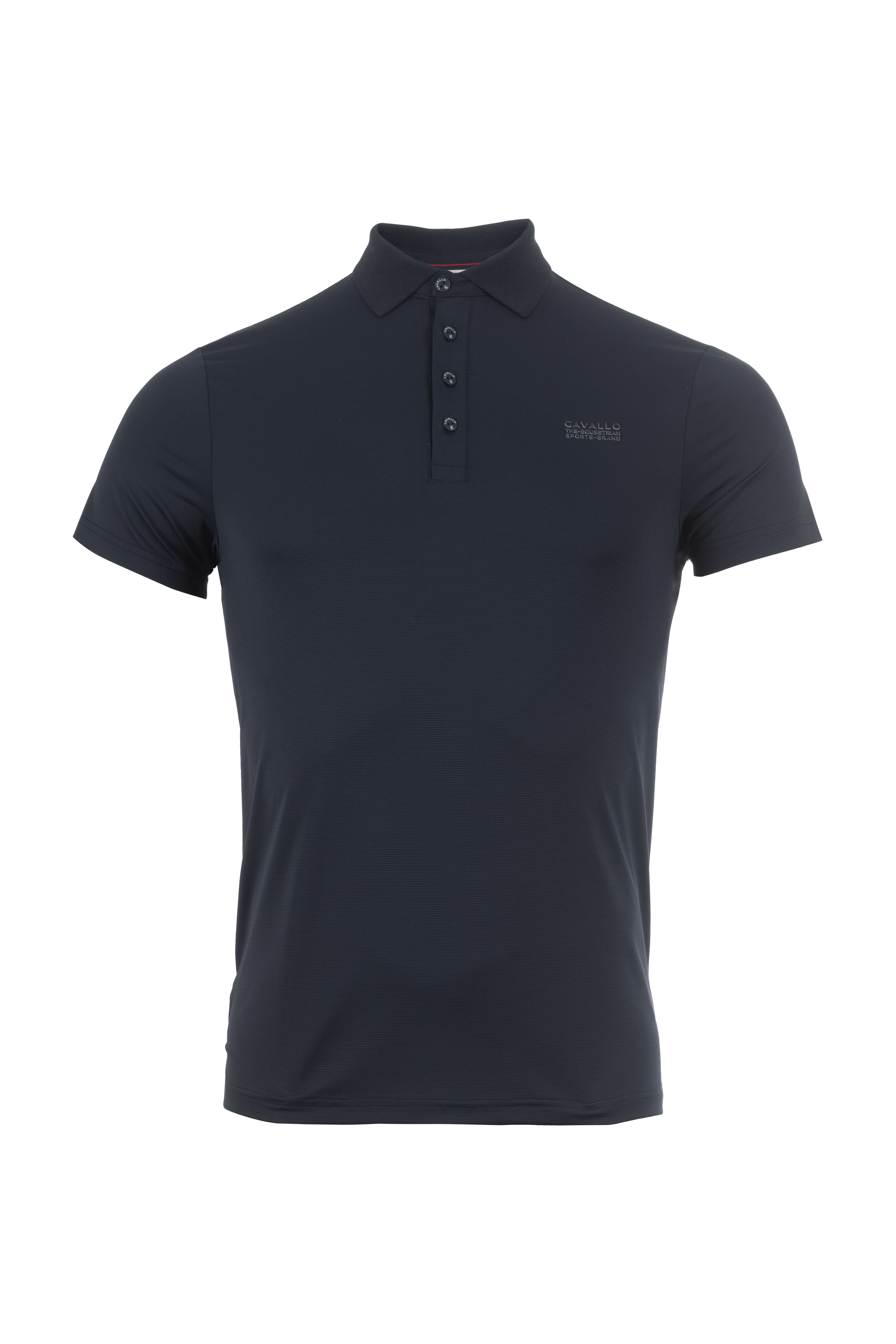 CavalFunctional Polo hommes, darkblue - Cavallo SS24