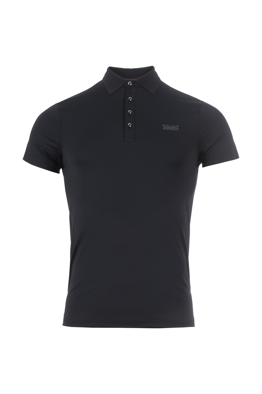 CavalFunctional Polo hommes, black - Cavallo SS24