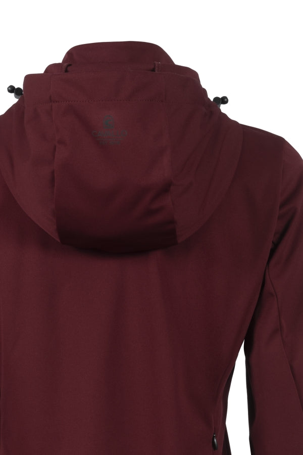 Veste softshell Cavalfaith, dark red - Cavallo AH 2023