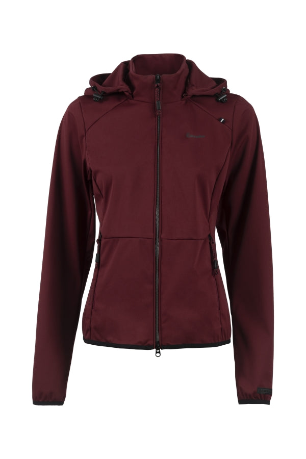 Veste softshell Cavalfaith, dark red - Cavallo AH 2023