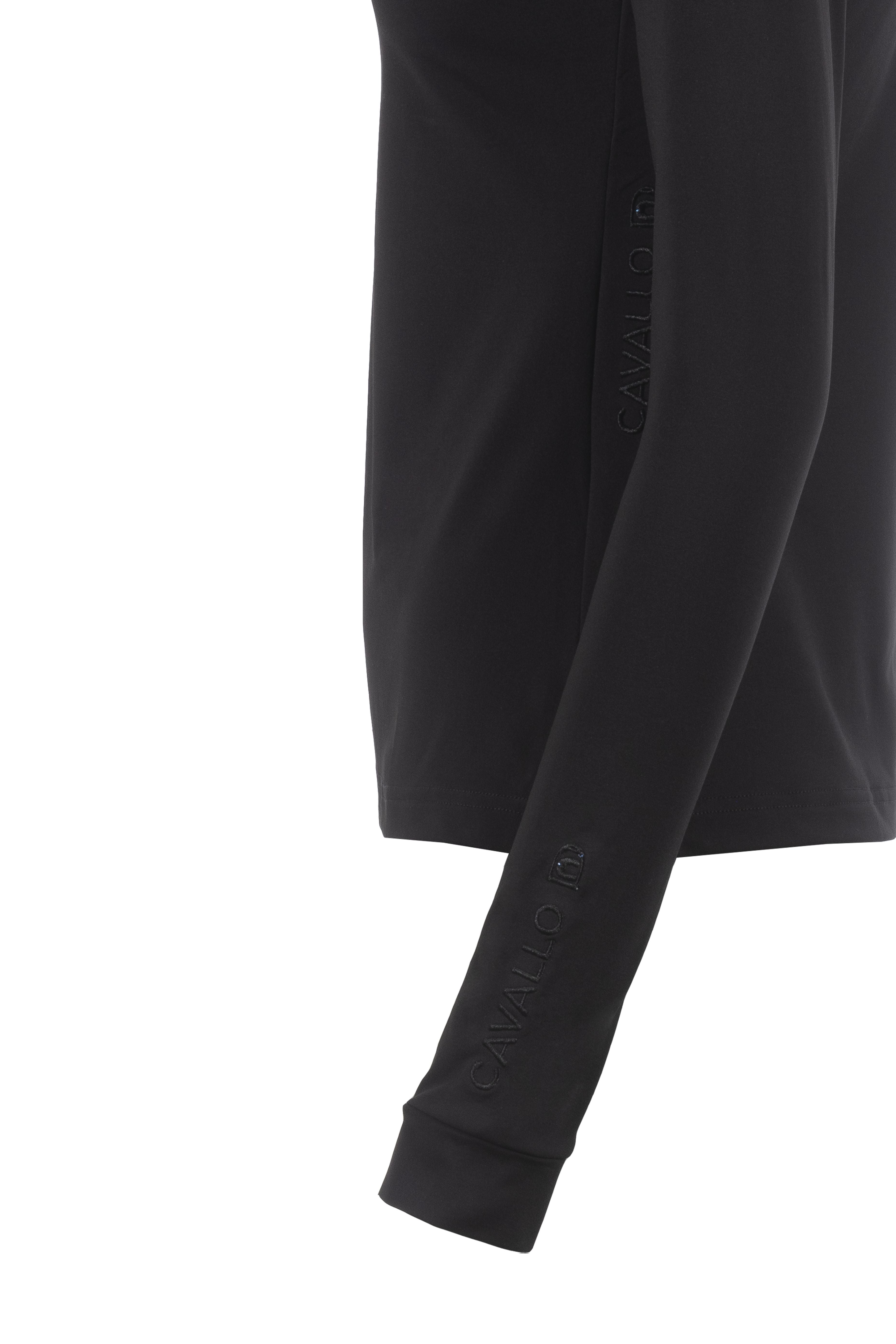 Cavalall Year Halfzip, Black - Cavallo SS24