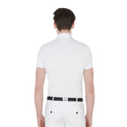 Polo de compétition homme, blanc - Equestro Spring / Summer 25