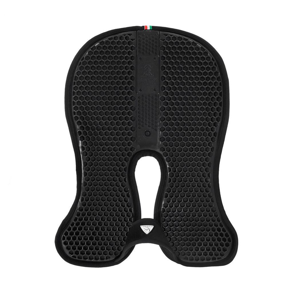 Amortisseur en gel hexagonal et micropolaire, Noir - Acavallo