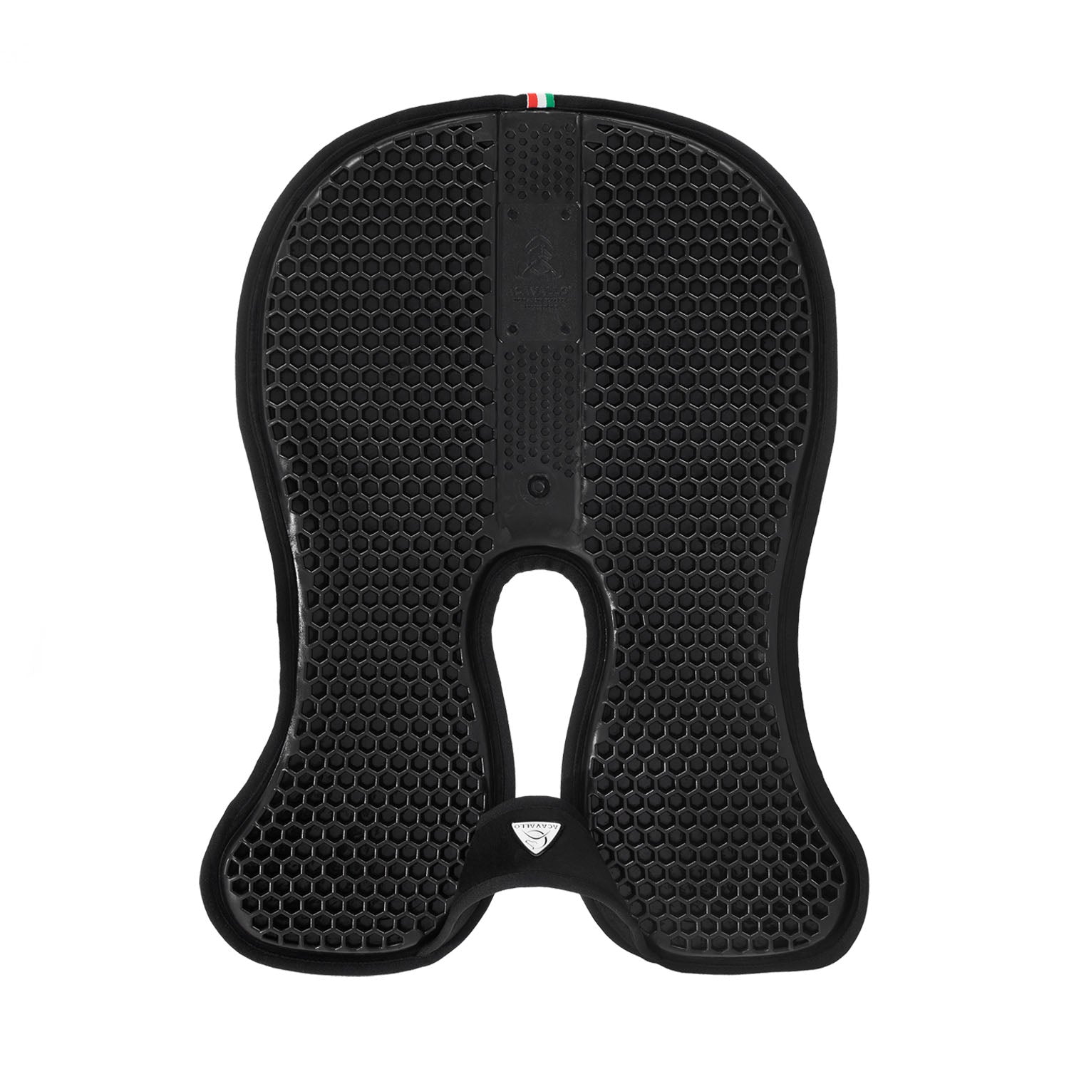 Amortisseur en gel hexagonal et micropolaire, Noir - Acavallo