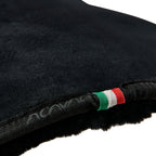 Amortisseur mémoire de forme avec mouton, Noir - Acavallo