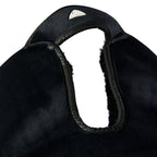 Amortisseur mémoire de forme avec mouton, Noir - Acavallo