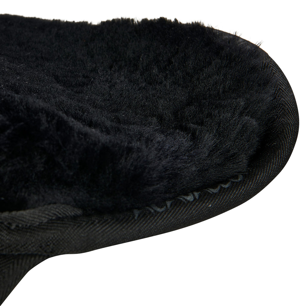 Amortisseur mémoire de forme avec mouton, Noir - Acavallo