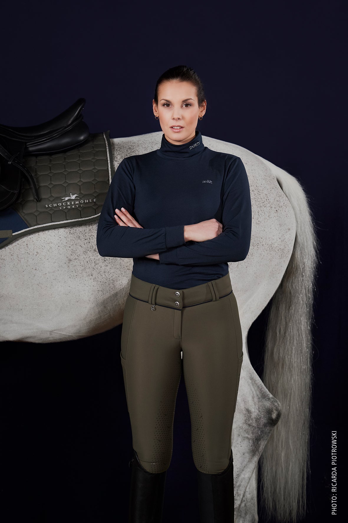 Haut Amber Style, Deep night - Schockemöhle AW 2023