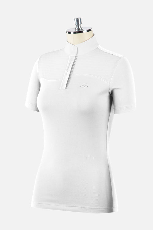 Animo Polo de concours femme manches courtes à strass Bestow