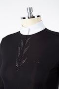 Polo de concours manche longues Bimack, black - Animo