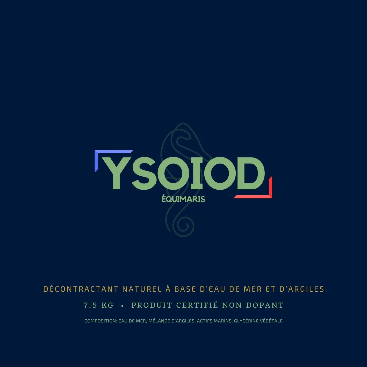 Ysoiod - Argile de soin - Equimaris