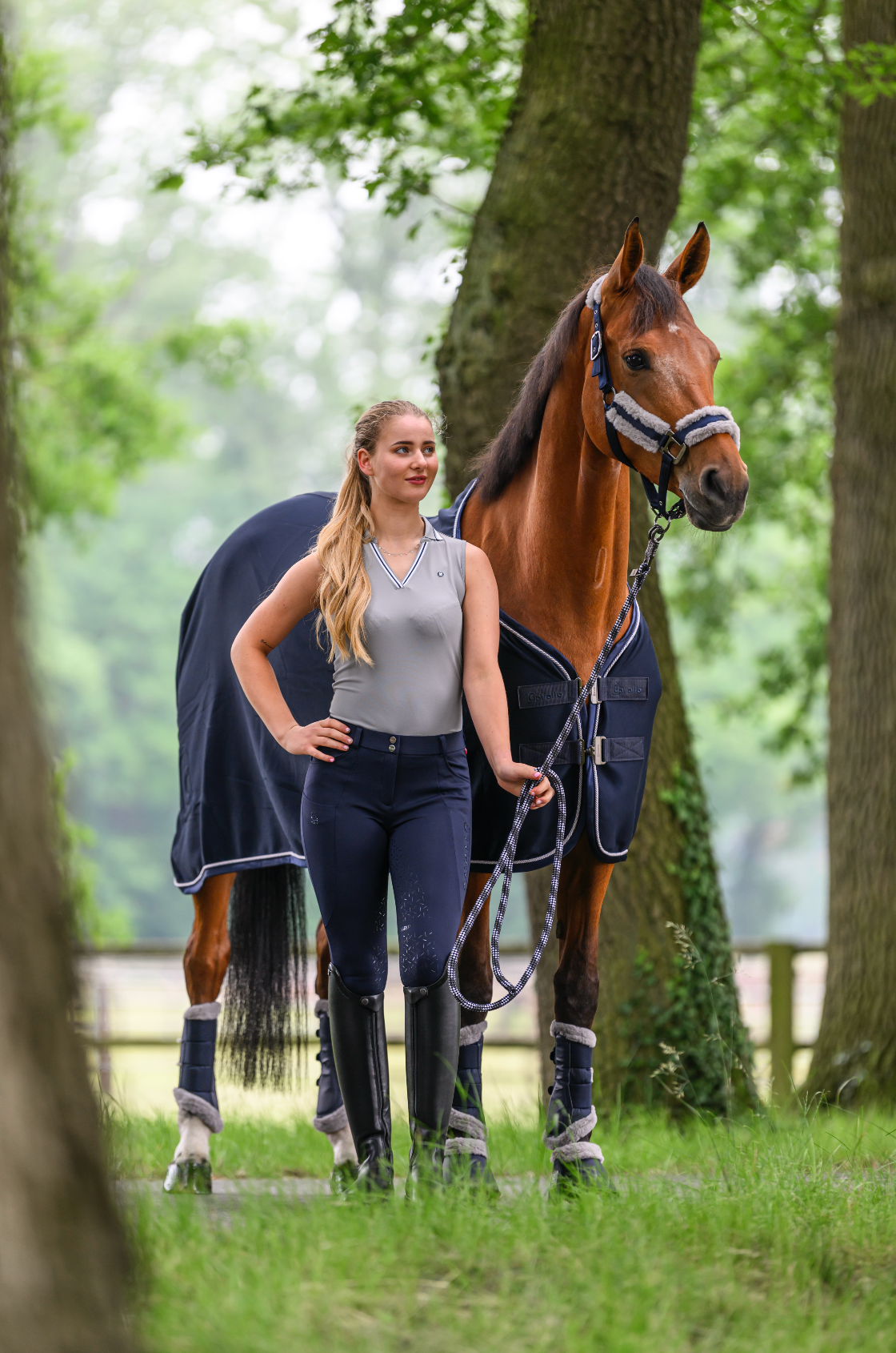 Polo sans manches Cavalnessa  - Cavallo Spring / Summer 25