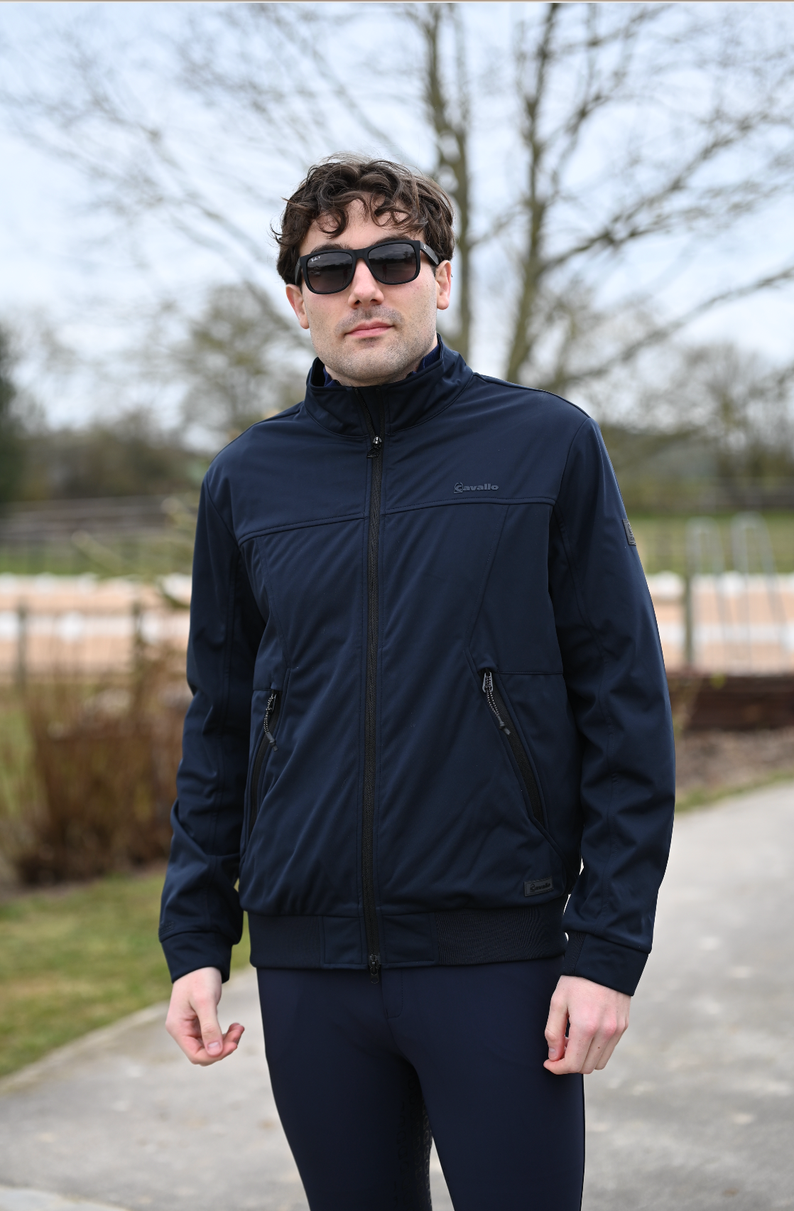 Veste homme Cavalflex Jacket, Darkblue - Cavallo Spring / Summer 25