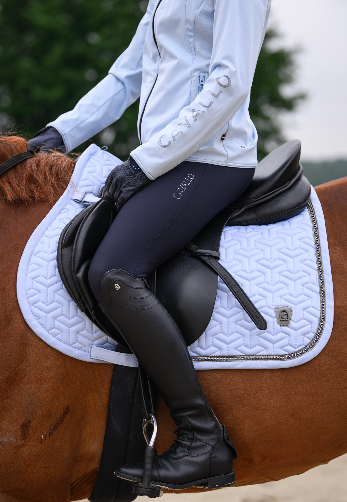 Tapis Caval Cool comfort, Foggy blue - Cavallo Spring / Summer 25