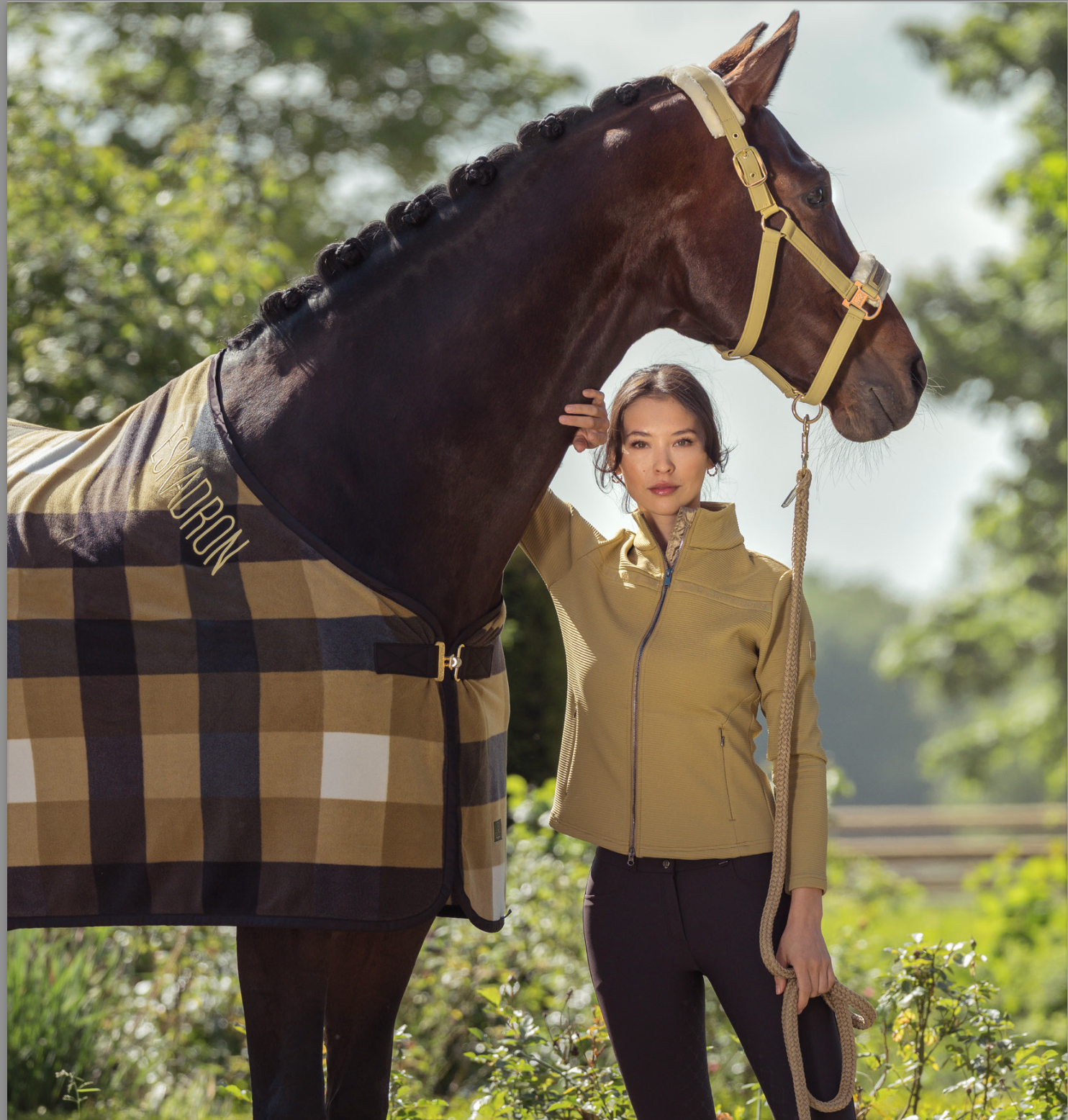 Sweat Rug Fleece Check - Eskadron Héritage 25/26