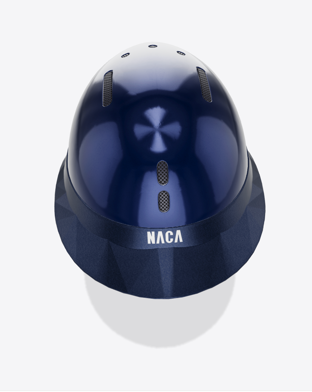 Casque Gravity S, Bleu Saphir, Brillant (sans visière et mousse) - NACA