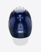 Casque Gravity S, Bleu Saphir, Brillant (sans visière et mousse) - NACA