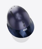 Casque Gravity XP, Bleu Saphir, Mat (sans visière et mousse)  - NACA