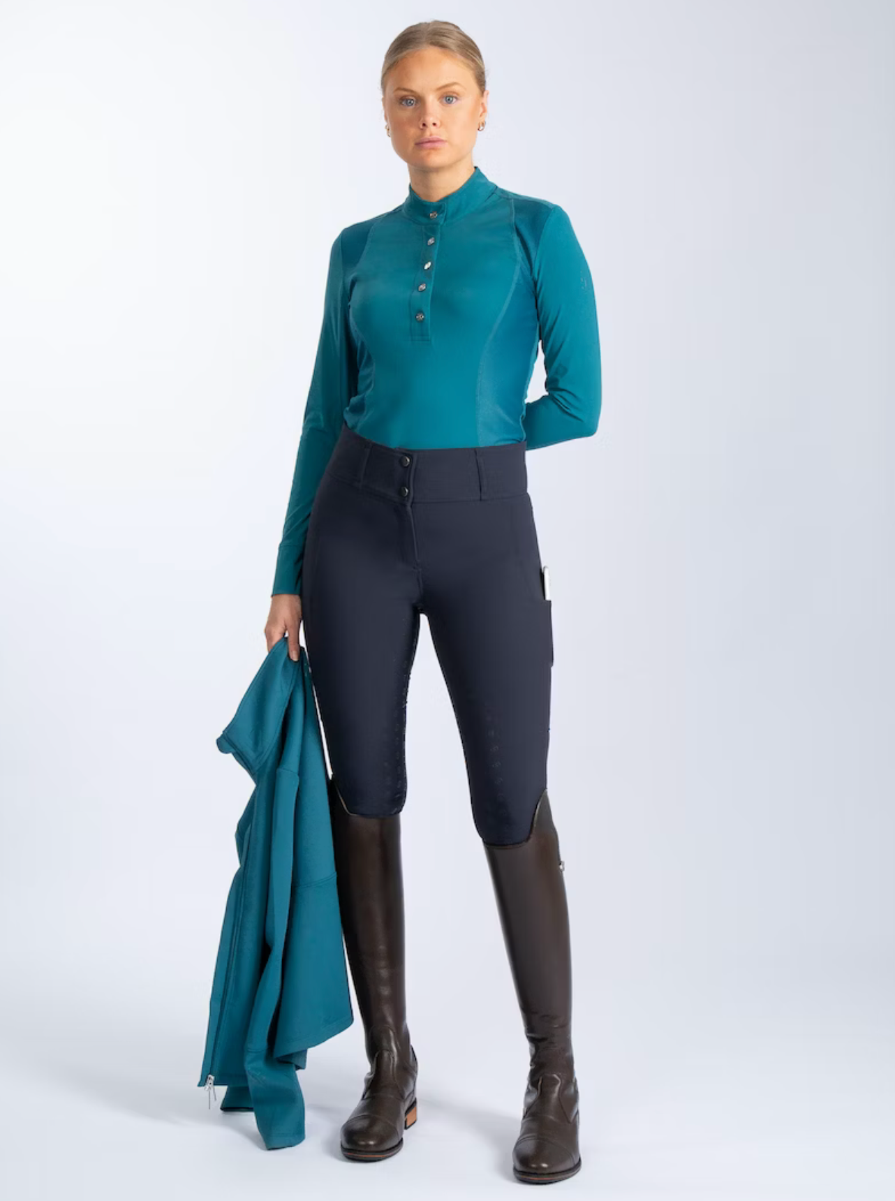 Base Layer Cecile , Petrol Blue - Ps of Sweden Fall 202
