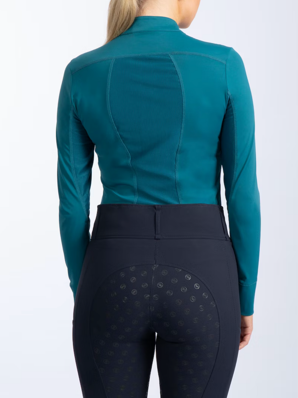 Flower Zipped Jacket, Petrol Blue - Ps of Sweden Fall 202