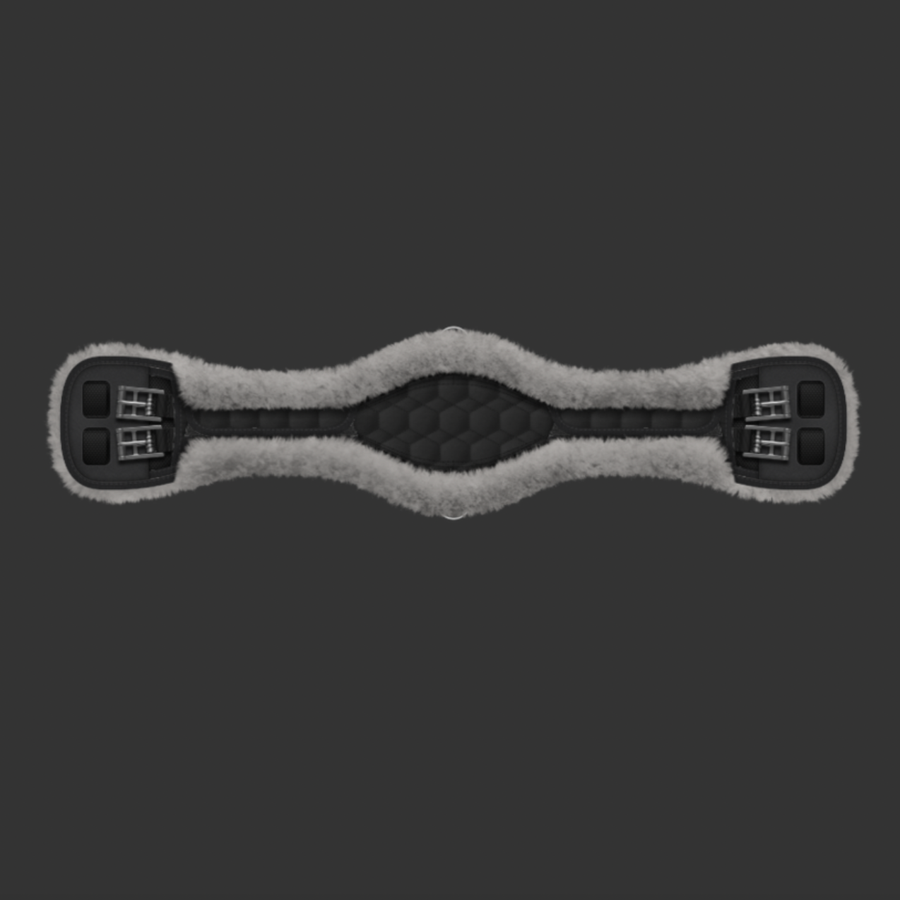 Sangle Anatomic courte, base noir, à personnaliser - Mattes