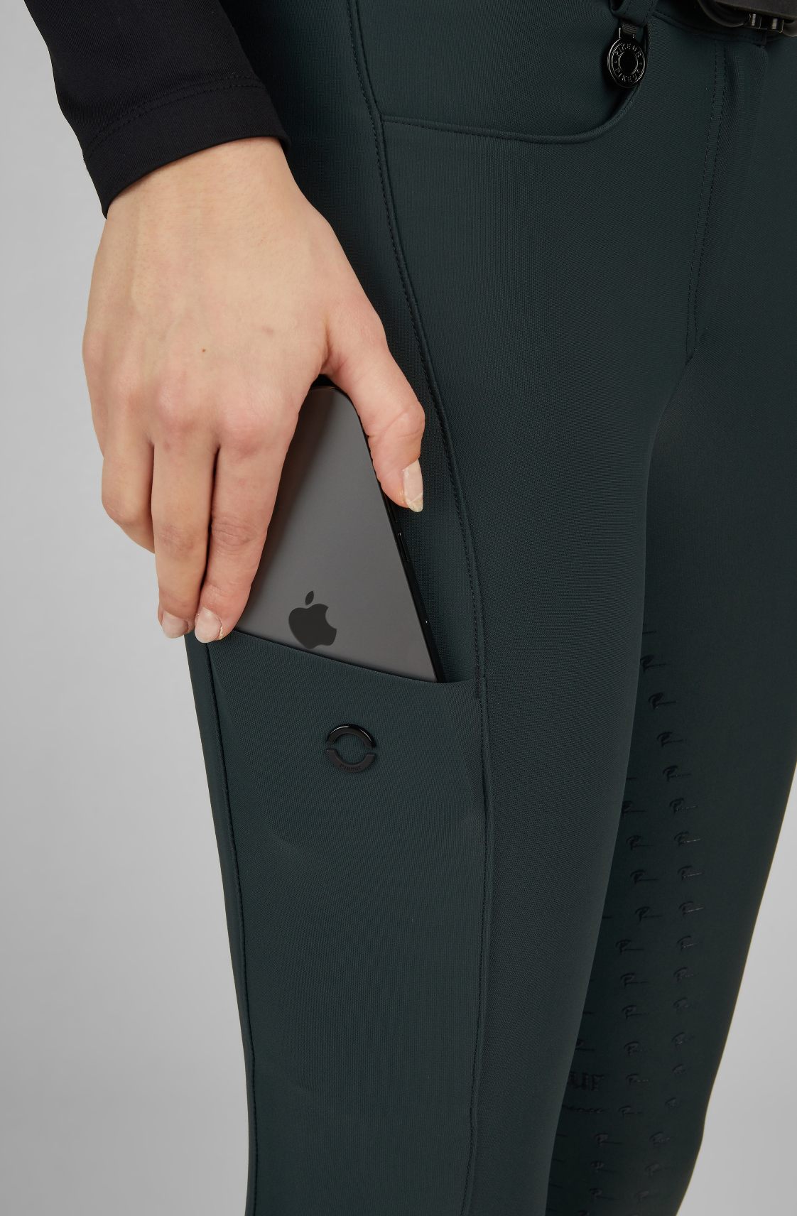 Pantalon Romy full-grip, dark green - Pikeur