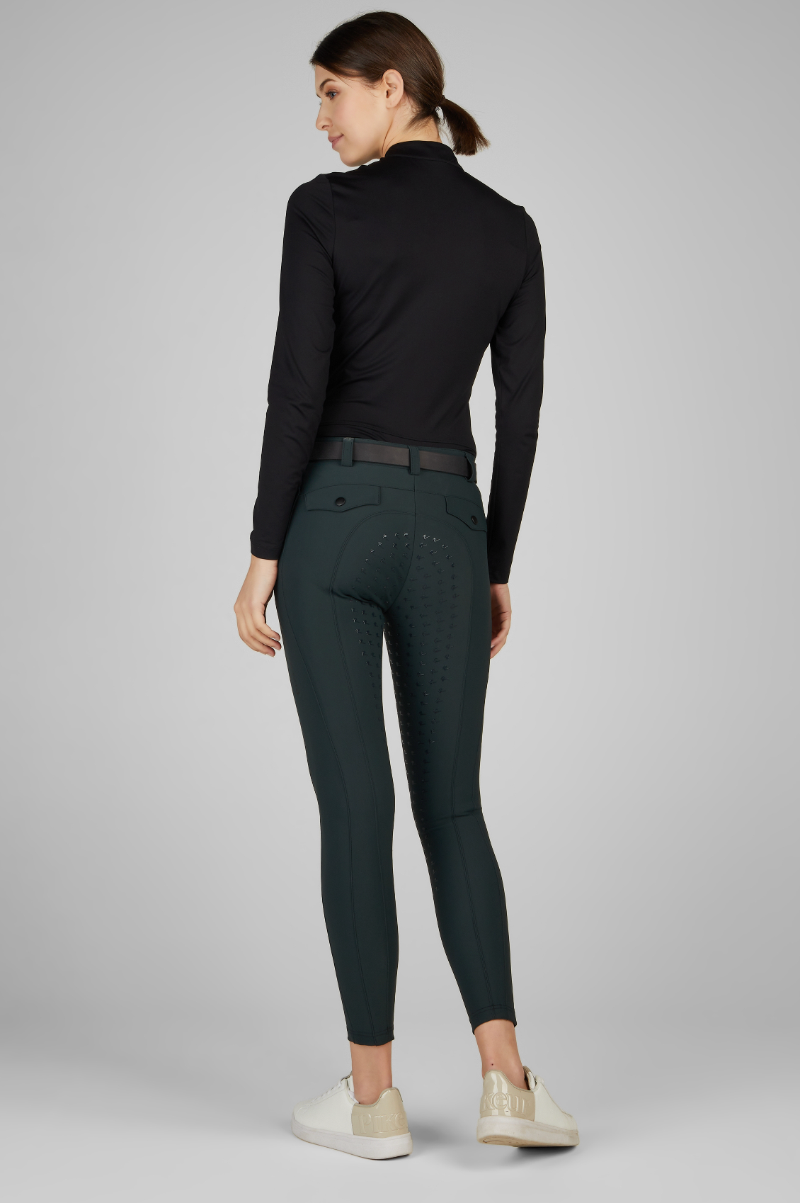 Pantalon Romy full-grip, dark green - Pikeur